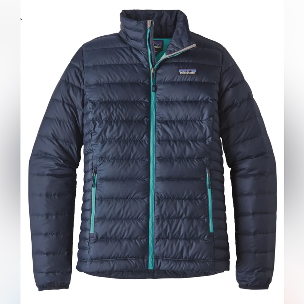 Patagonia Navy Blue Down Puffer Jacket